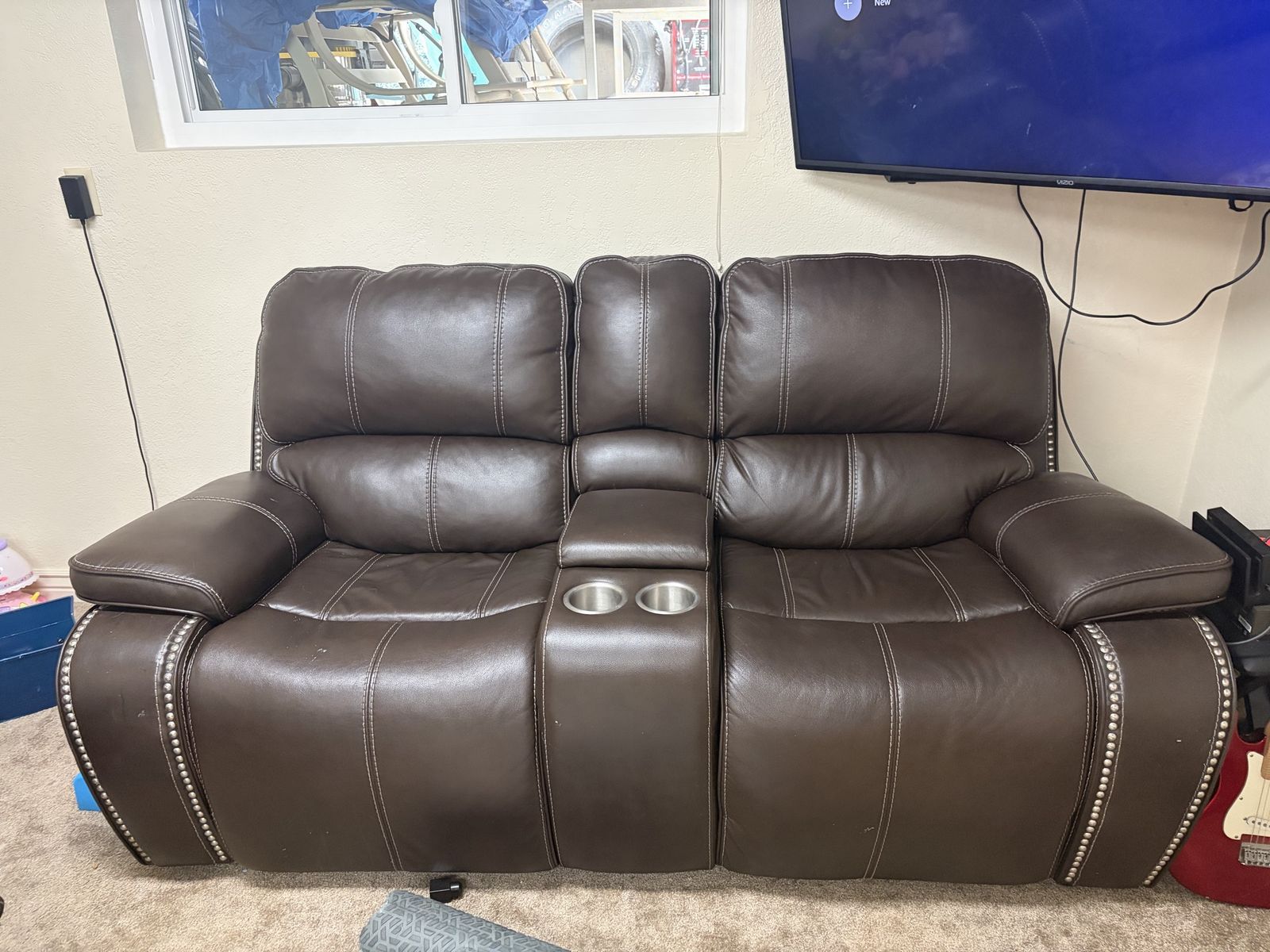 Electric Reclining Sofa Set