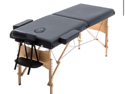 Brand new black massage table