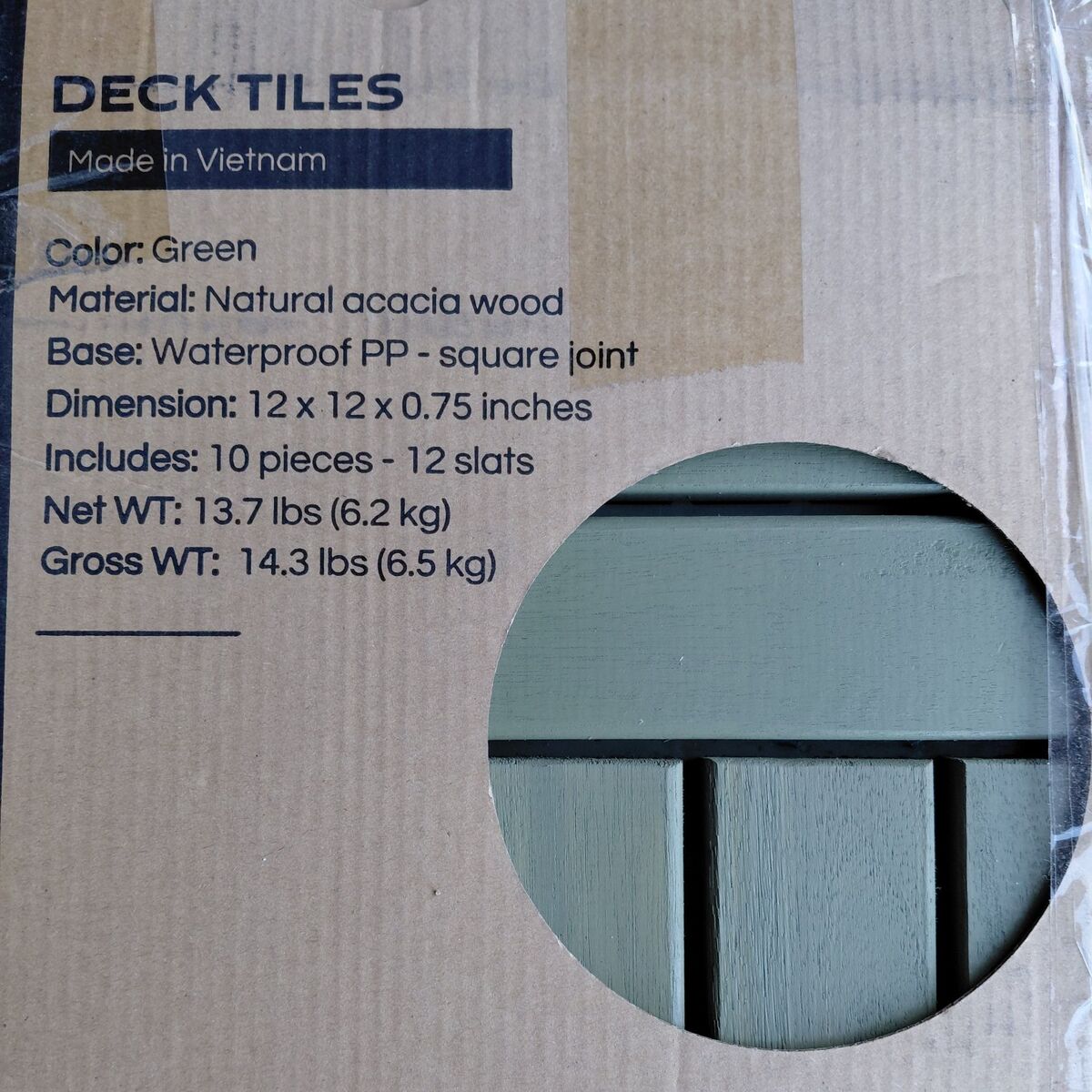 Deck tiles 2 boxes