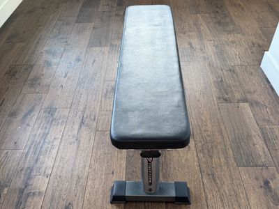Finer Form Heavy Duty Flat Weight Bench for Home Gym