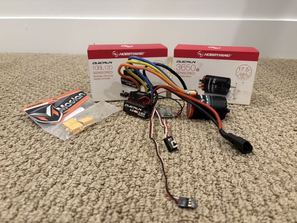 Hobbywing QuicRun ESC & Motor Combo – Used