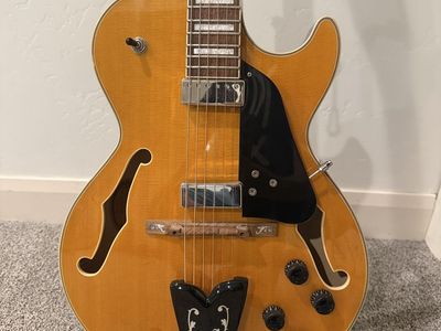 Ibanez GB-10EM electric hollow body guitar with case!