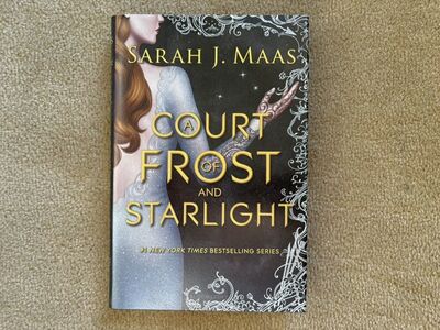 A Court of Frost and Starlight, by Sarah J. Maas (first edition hardcover)