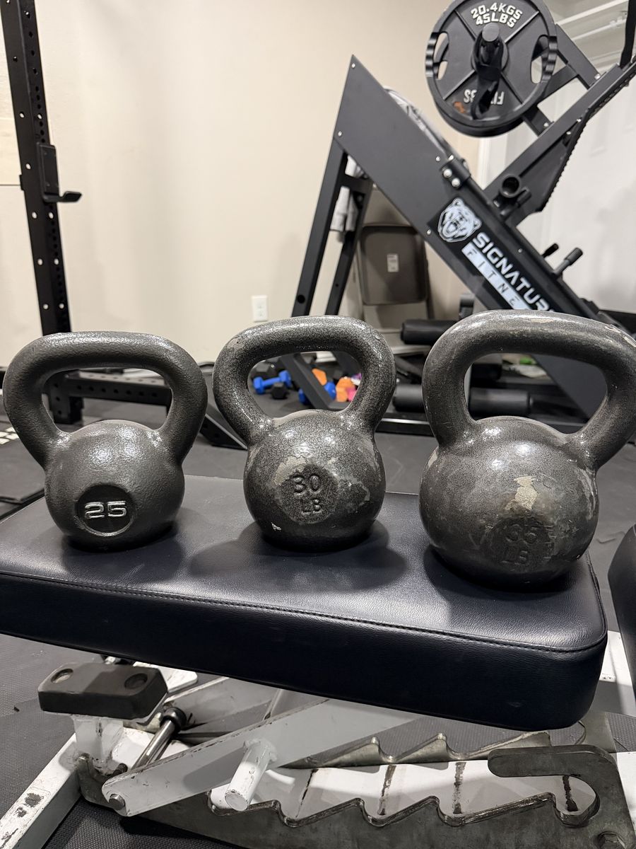 Trio Kettlebell Progression Set