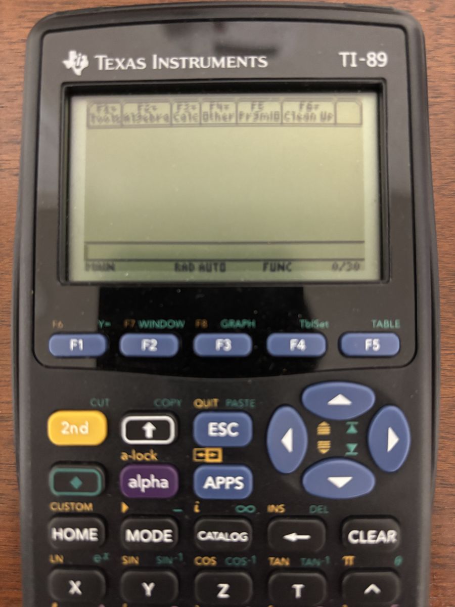 TI-89 Graphing Calculator – Tested & Working