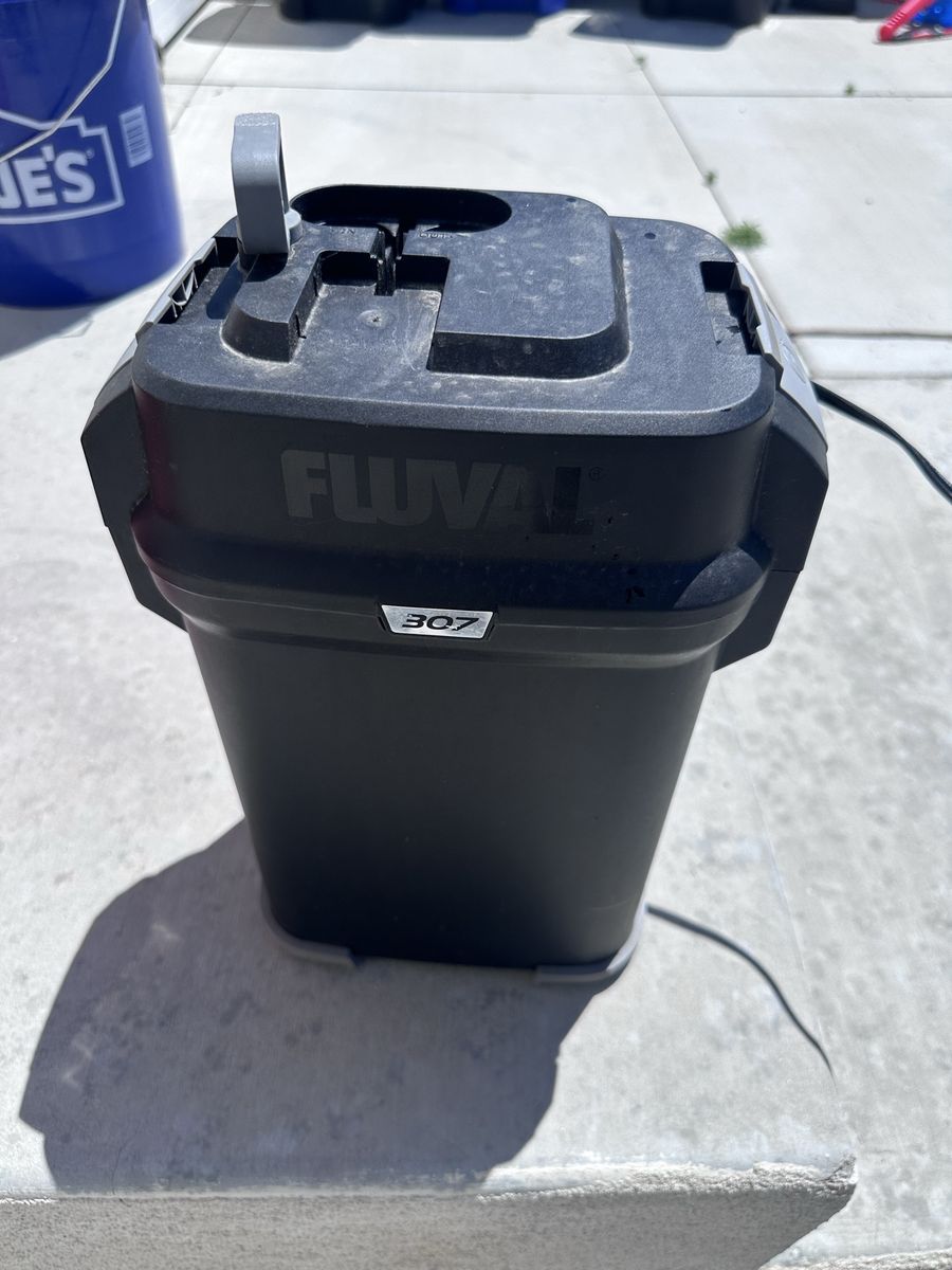 Fluval 307 Canister Filter Aquarium External Fish Tank Filtration System