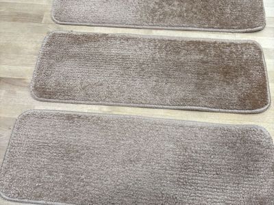 Carpet for stair treads