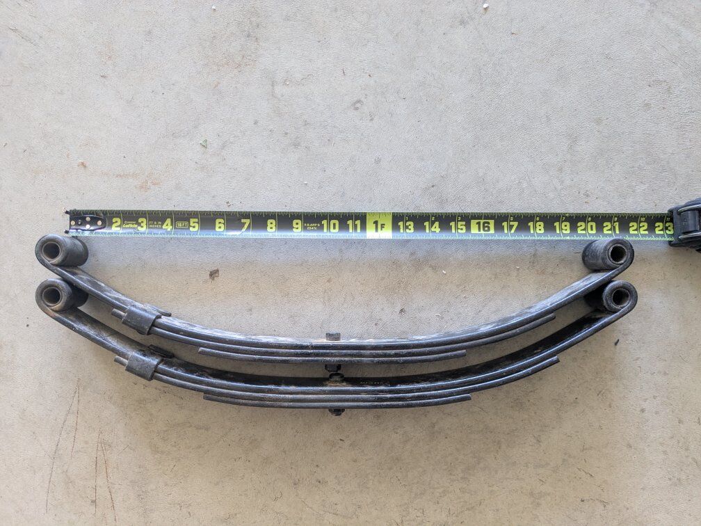 Leaf Spring's for small trailer