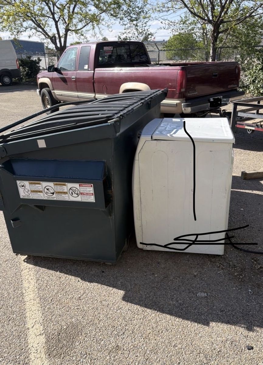 Looking for your old washer/dryer.  We will come pick up and remove for $40!