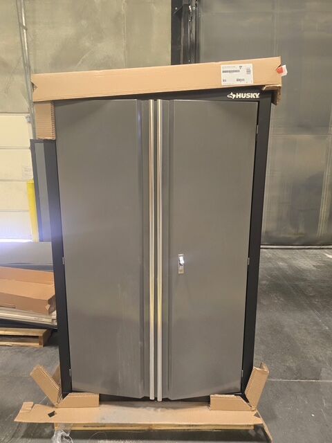 Husky Locking Storage Cabinet with keys
