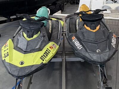 Two 2019 Sea-Doo Spark Waverunners