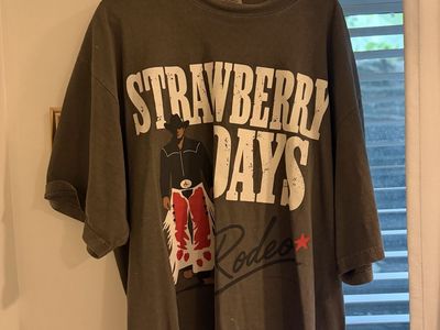 Strawberry Days Rodeo Merch T - Shirt (Size 2XL)
