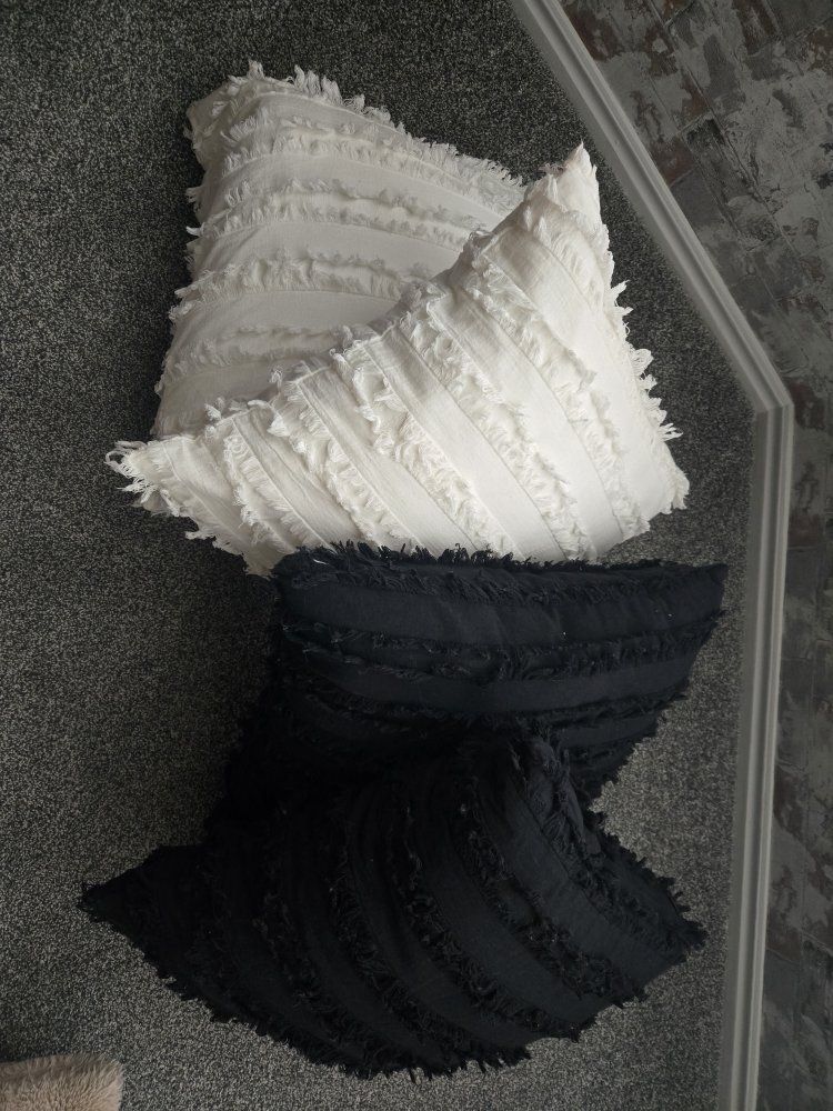 Decorative Fringe Throw Pillows