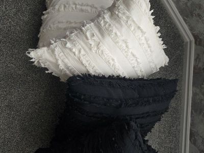 Decorative Fringe Throw Pillows