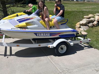 Yamaha WaveRunner GP760 (3-Seater) + WaveRaider 700 w/ Double Trailer – Ready for Summer