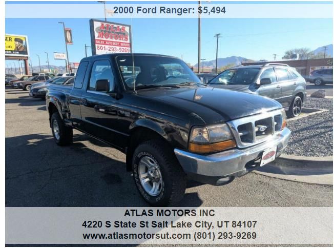 2000 FORD RANGER XLT
