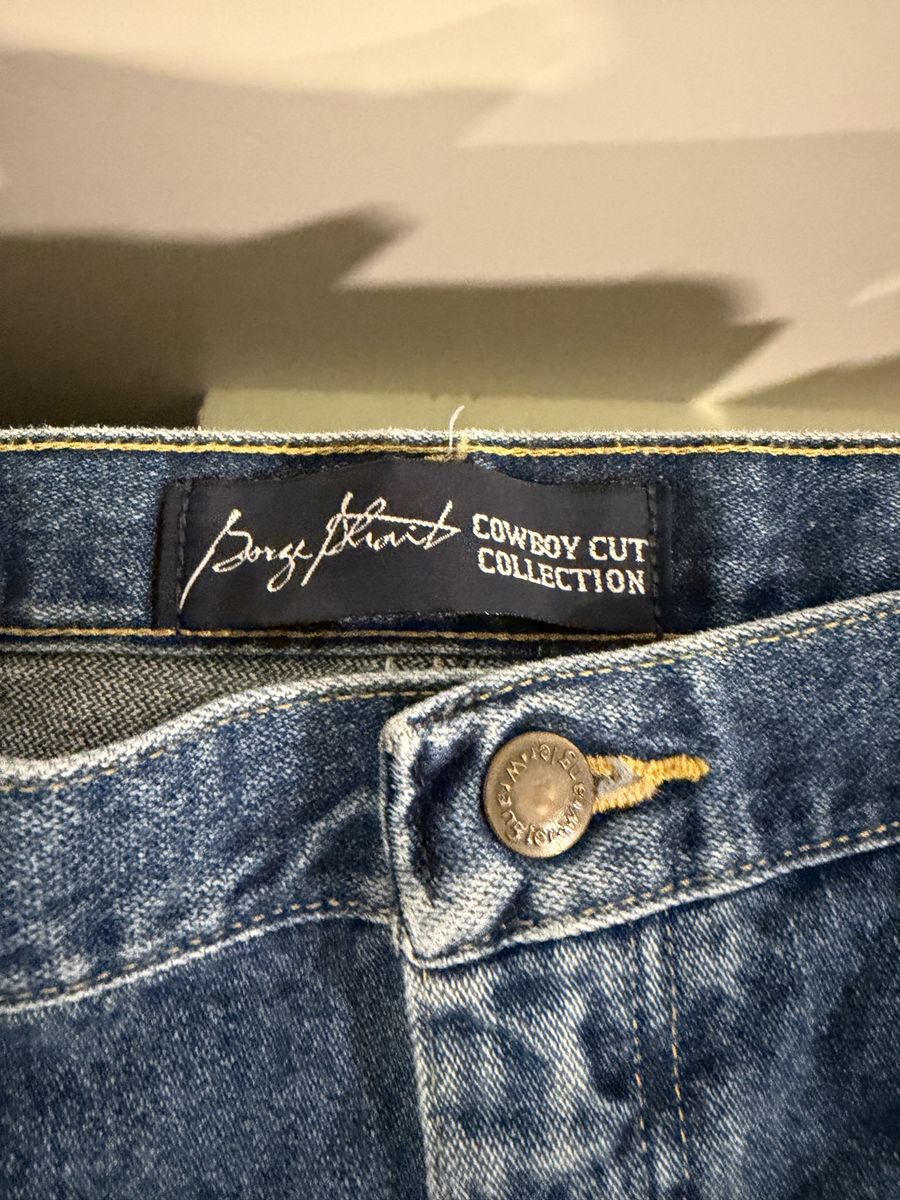 Wrangler George Strait Cowboy Cut Men's Blue Denim Jeans 38x34
