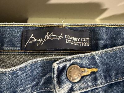Wrangler George Strait Cowboy Cut Men's Blue Denim Jeans 38x34