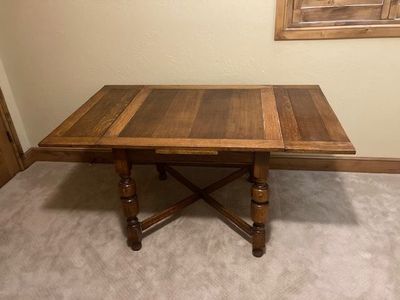 Vintage Antique Solid Oak Table