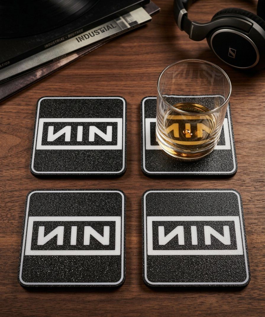 Nine Inch Nails Coaster Set (4)