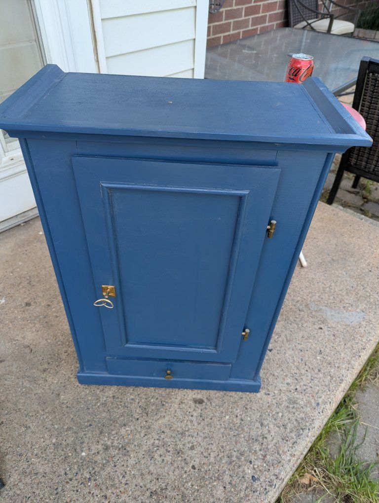 Mid-Century European Wall Cabinet