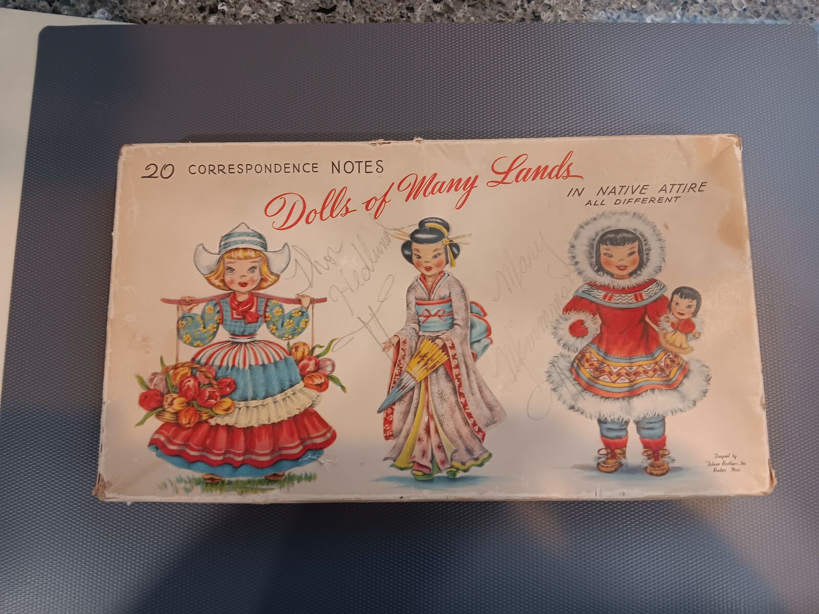 Rare Vintage Correspondence Notes