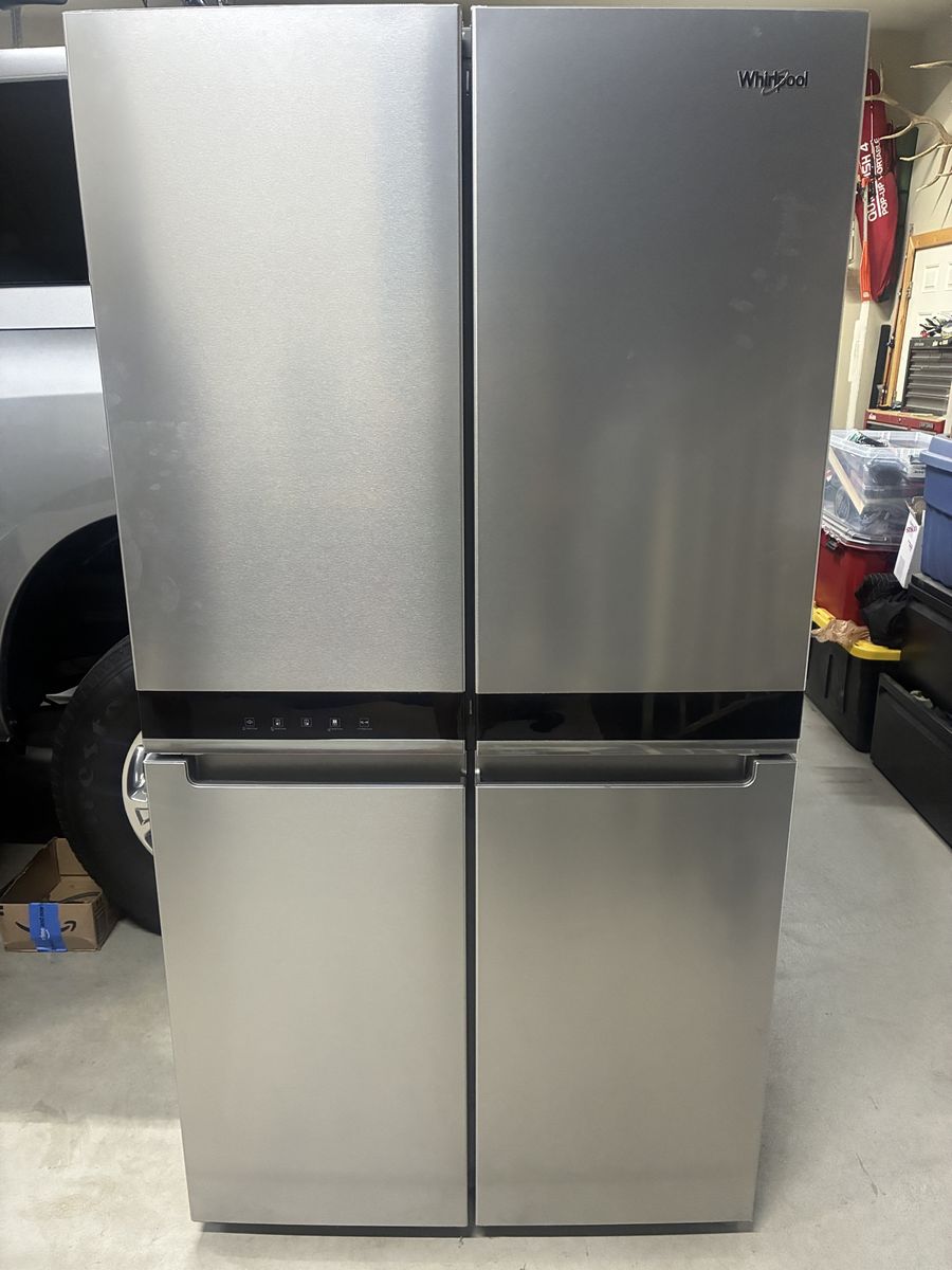 Whirlpool 19.4 cu. ft. Stainless Steel French Door Refrigerator - Counter Depth
