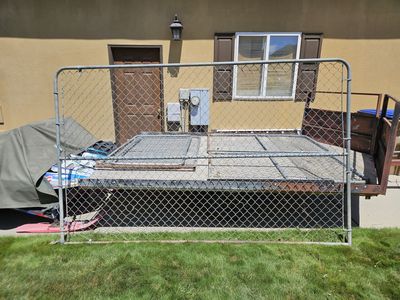 5 chain link fence gates