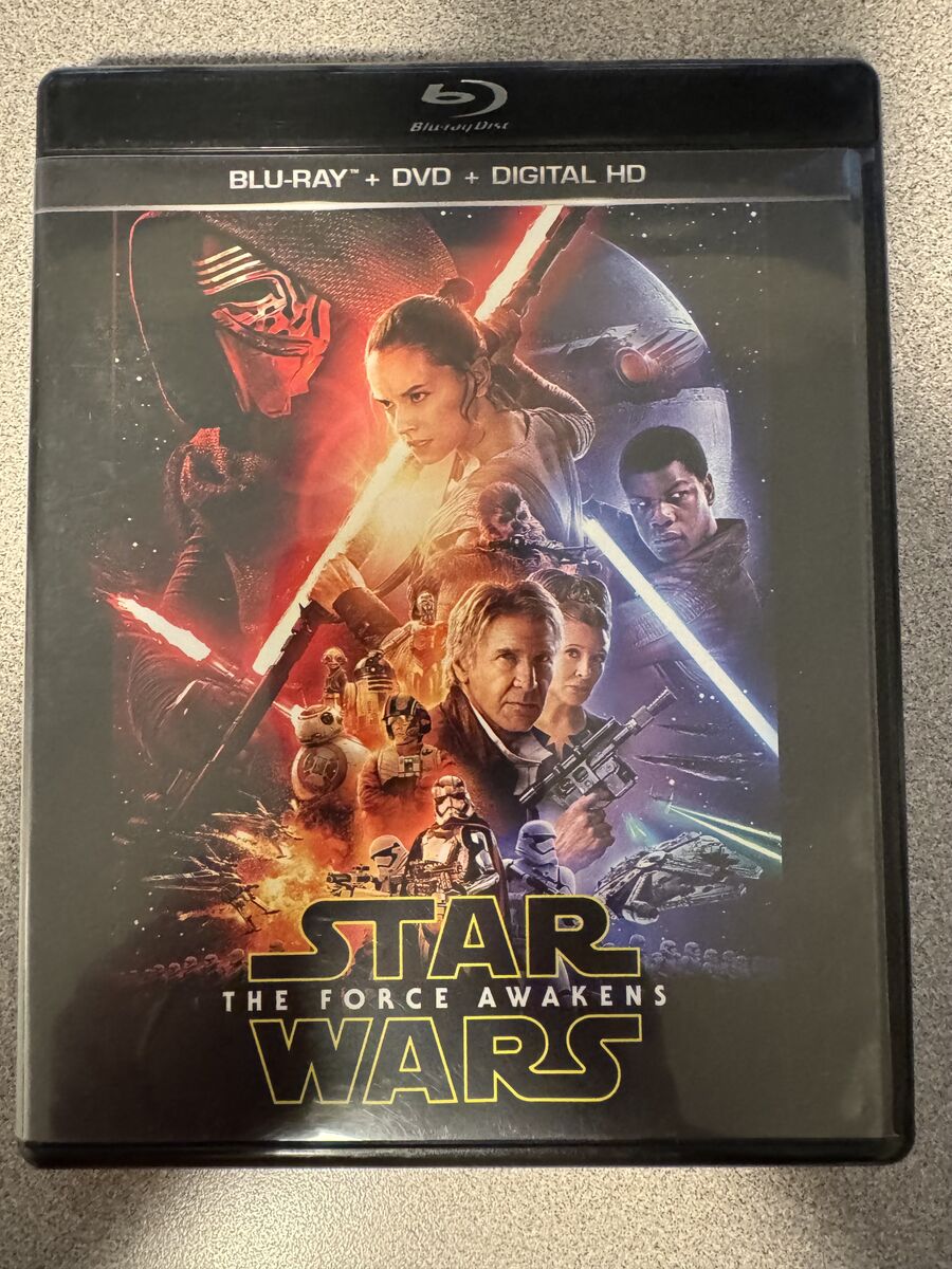 Star Wars VII - The Force Awakens Blu-Ray & DVD (Blu-Ray & DVD Only - NO DIGITAL COPY)