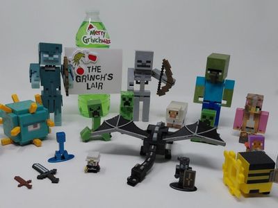 Minecraft Figure Mega Lot