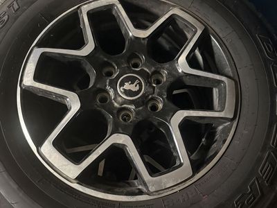 Bronco - stock 18 Wheels & Tires - Like New