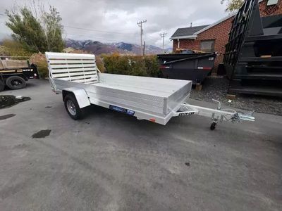 2026 Aluma 6812H (5.5X12) Solid Side Utility Trail