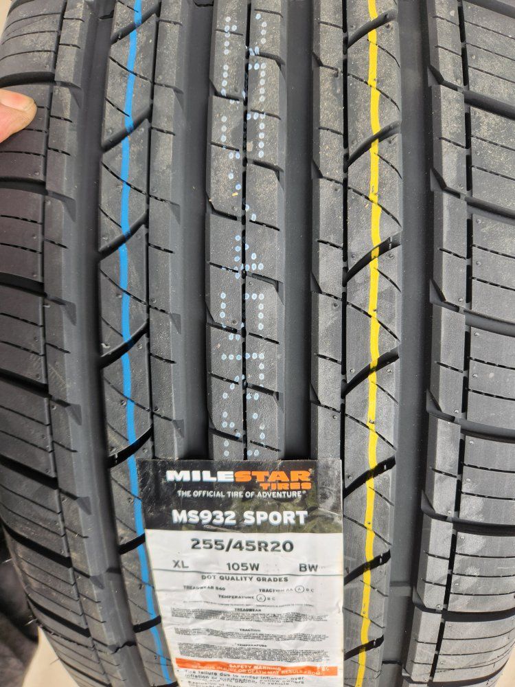 255/45r20 milestar ms932 sport