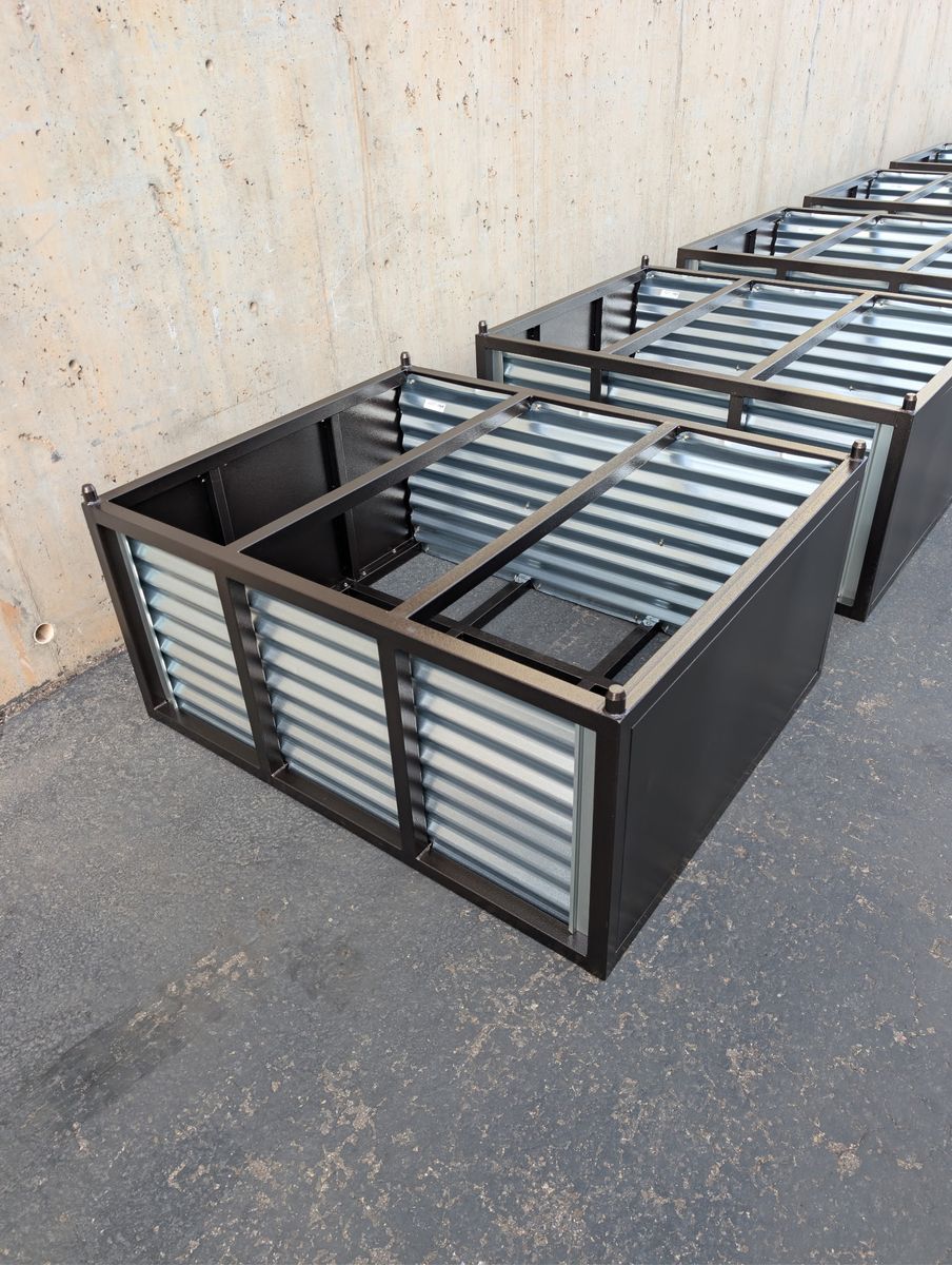 Premium All-Metal Raised Garden Boxes (Read Description)