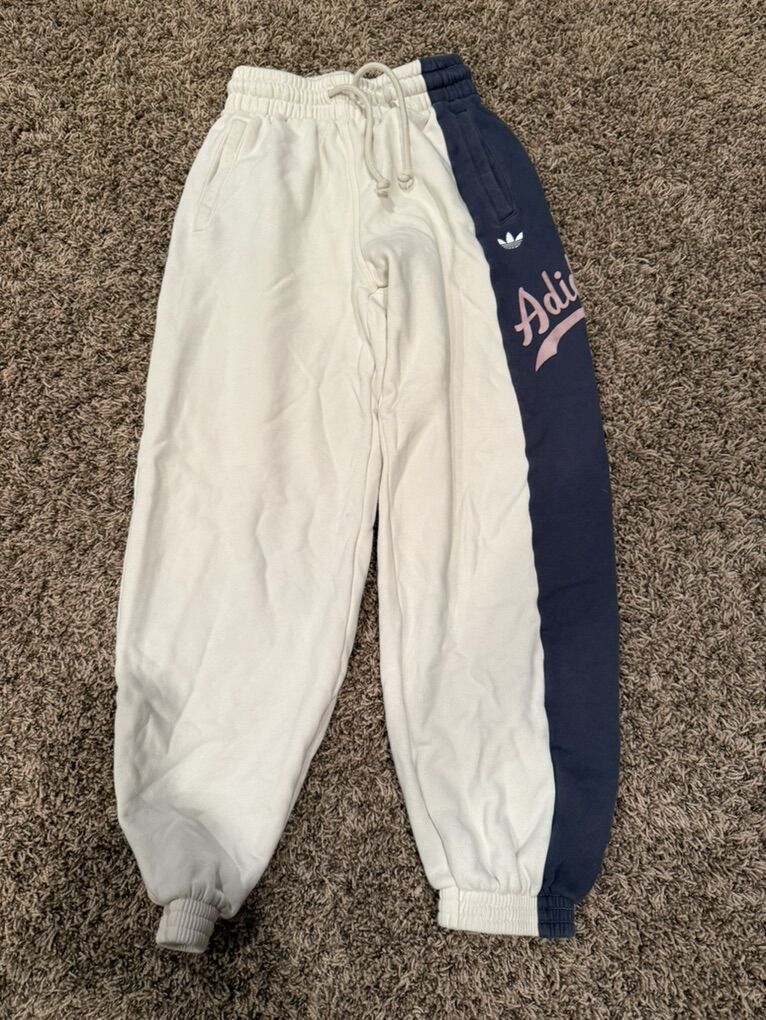 Adidas Sweat Pants Used Girls Size XS