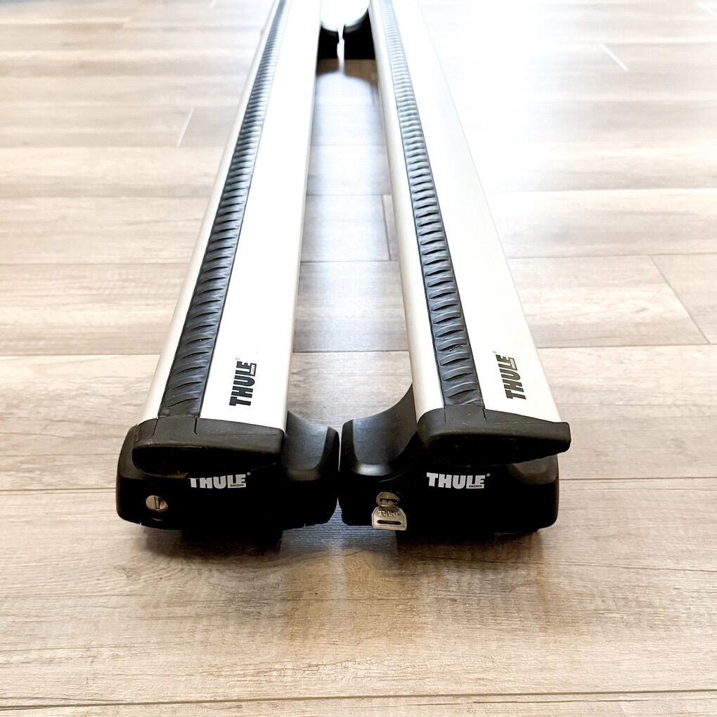 Thule AeroBlade Roof Load Crossbars Bars Pair