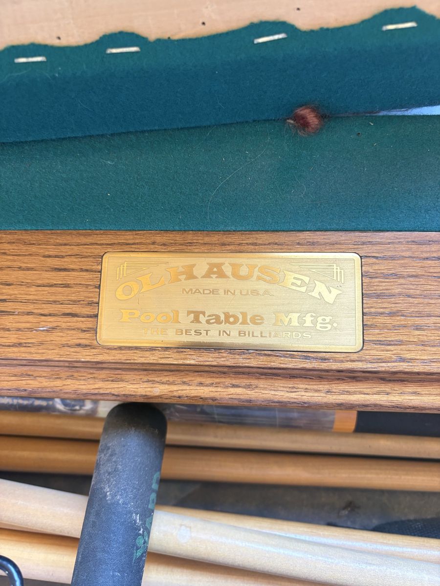 Olhausen Pool Table