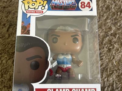 Funko Pop! Retro Toys Masters of the Universe Clamp Champ #84 Vinyl Figure