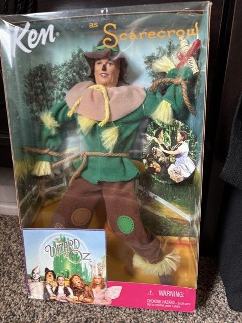 Mattel Ken as Scarecrow The Wizard of Oz Collector Edition Doll