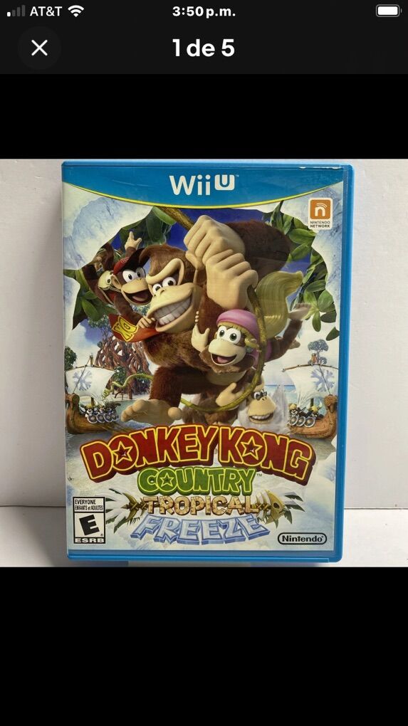Wii U Donkey Kong Country Tropical Frene