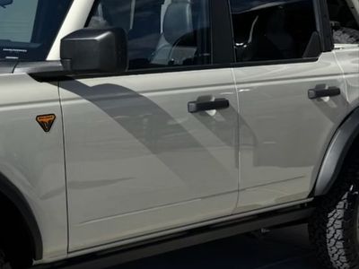OEM Ford Bronco 4-Door Rock Guard Side Skirts with Mounting Hardware (2021-2026)