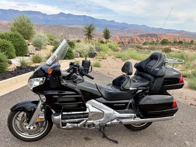 2002 Honda Goldwing GL1800 Touring Motorcycle - Black