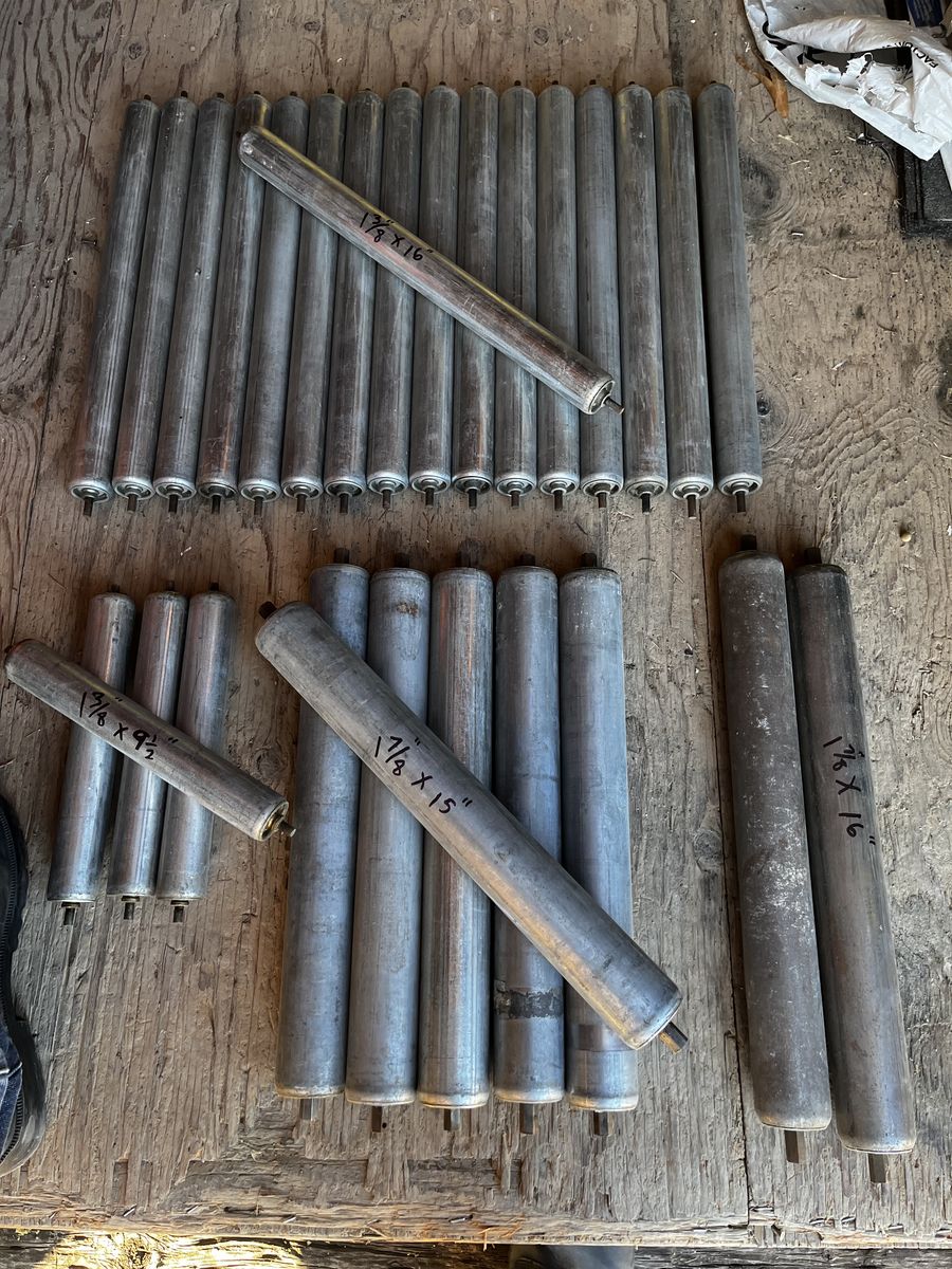 Conveyor rollers