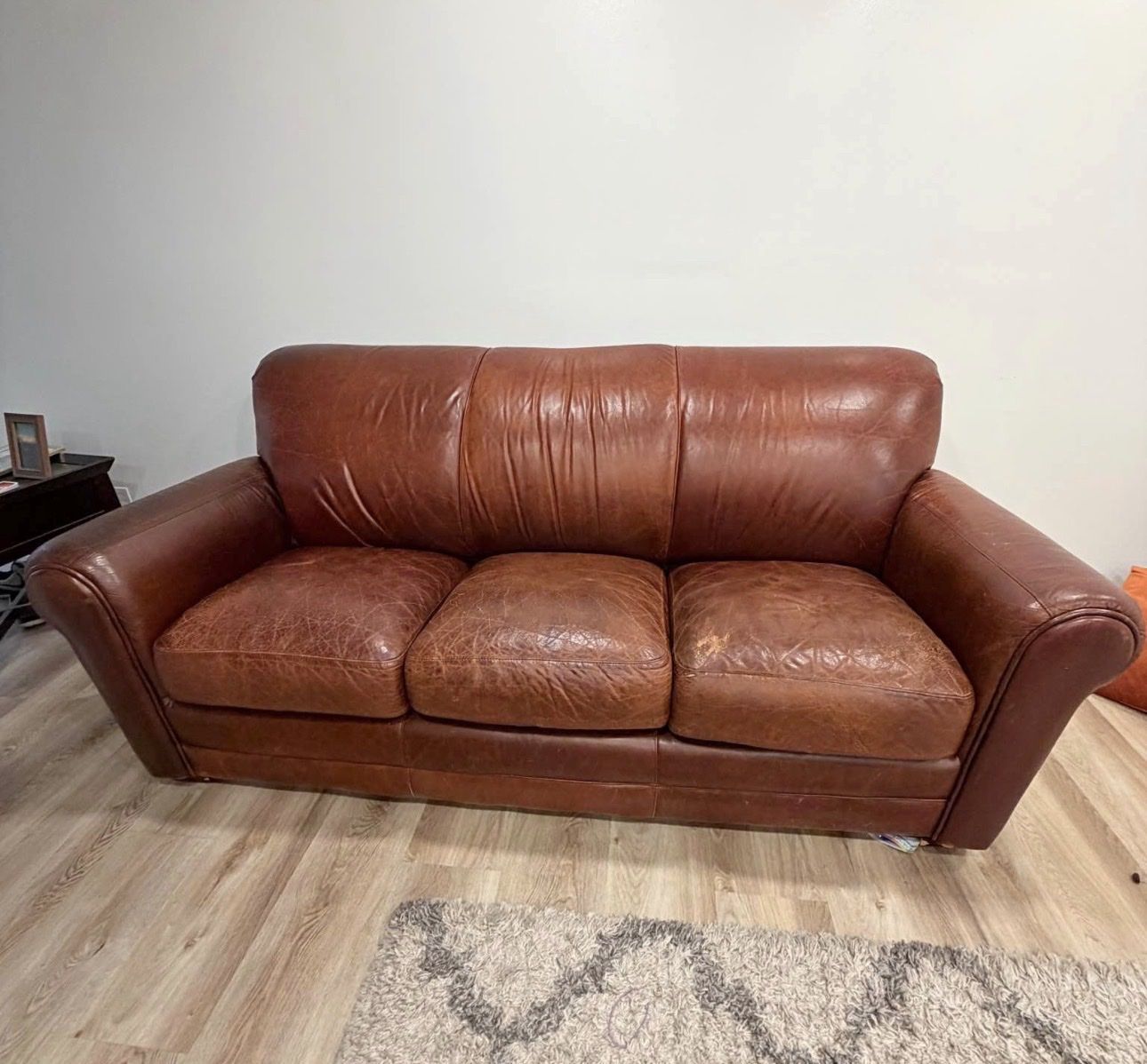 Leather Couch