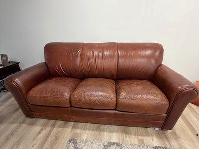 Leather Couch