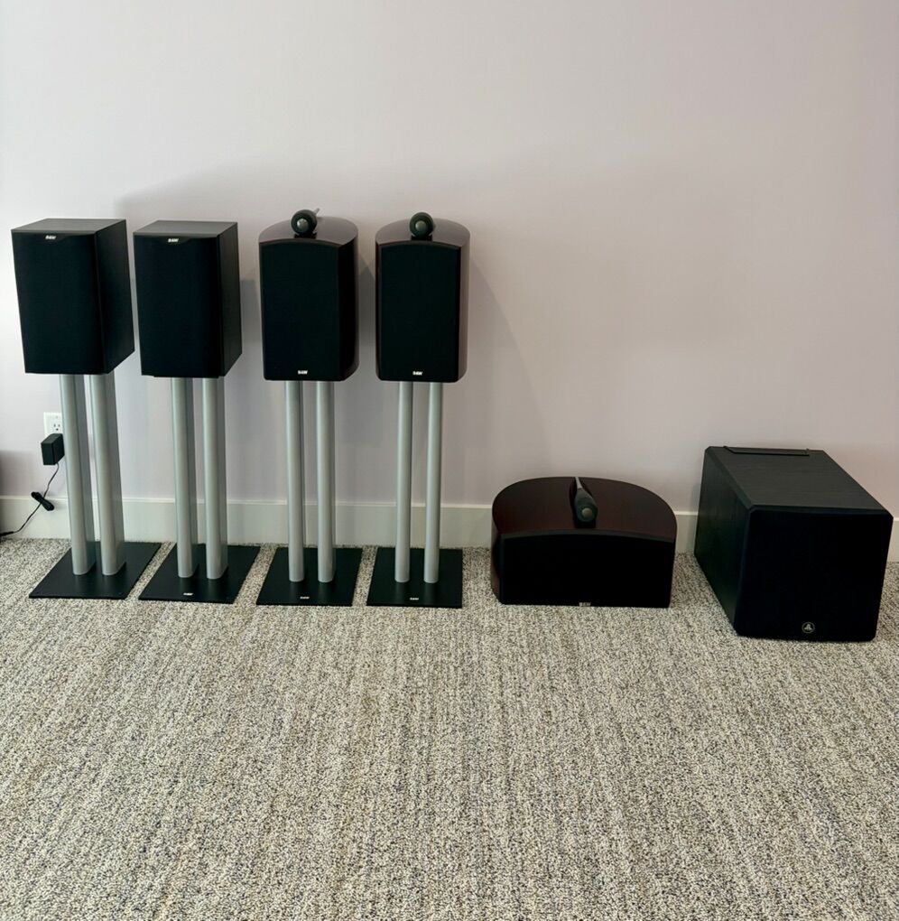 Bowers & Wilkins 5.1 Surround Speakers