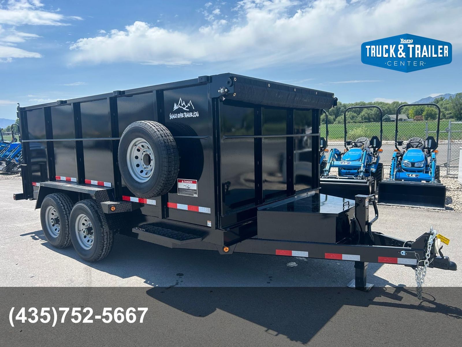 2027 Snake River 14' Dump Trailer