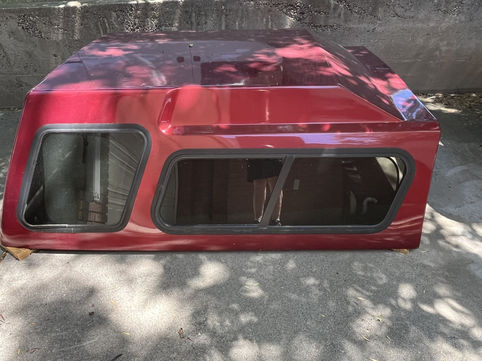 High profile camper shell