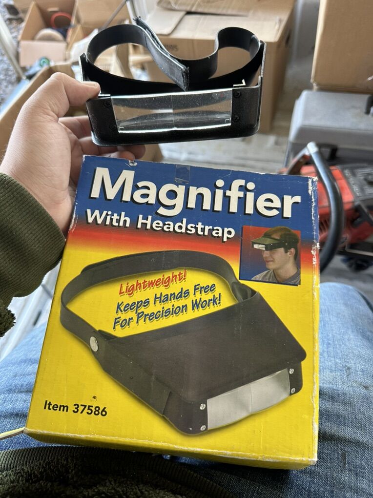 Magnifier with Headstrap
