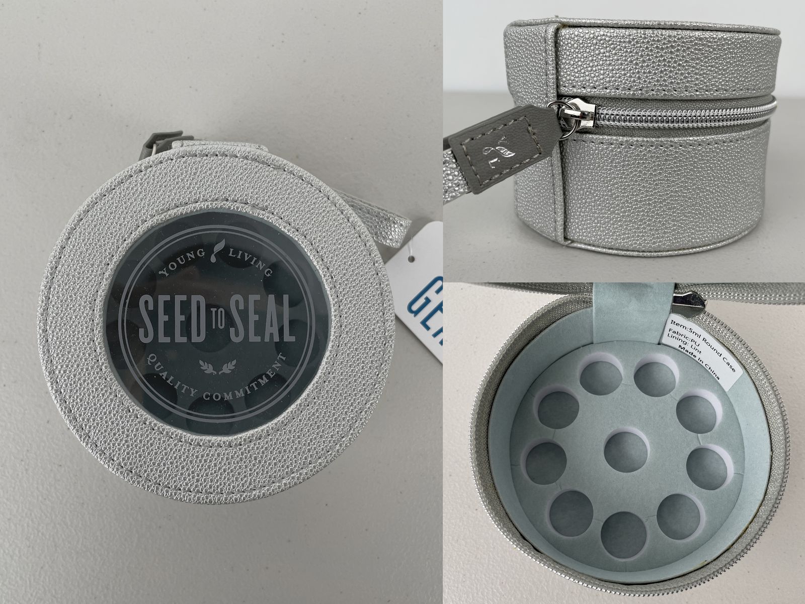 Young Living - 5ml Round Essential Oils Travel Case - Fits 10 Oils
